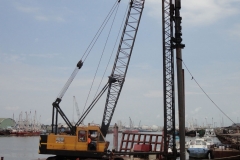 Driven-of-cased-pile-for-Jetty-works-at-Apapa-Lagos-State